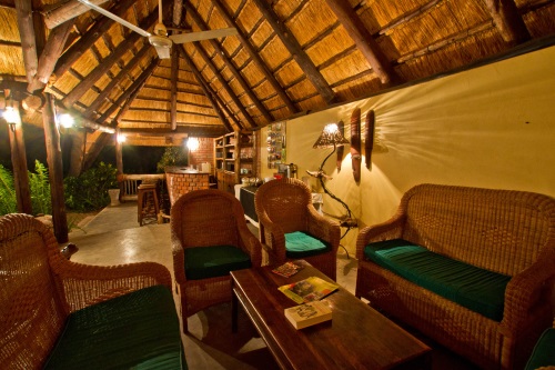Greenfire Lodge Victoria Falls zitgedeelte